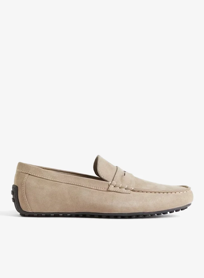 H&M Imitation Suede Driving Shoes